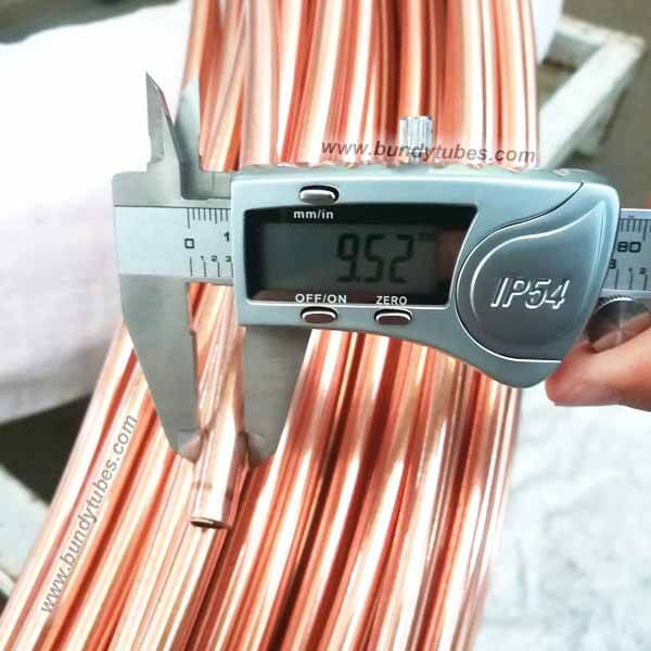 9.52mm .375 inch Brazed Steel Tubing