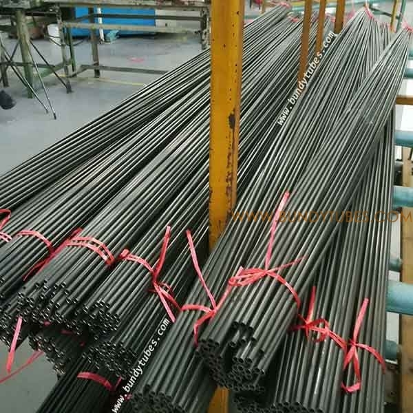 PVF Coated Brake Line Tube Double Wall Brazed Steel Tubing