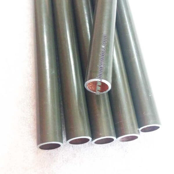 Bundy Tube Dark Green Zinc Plated